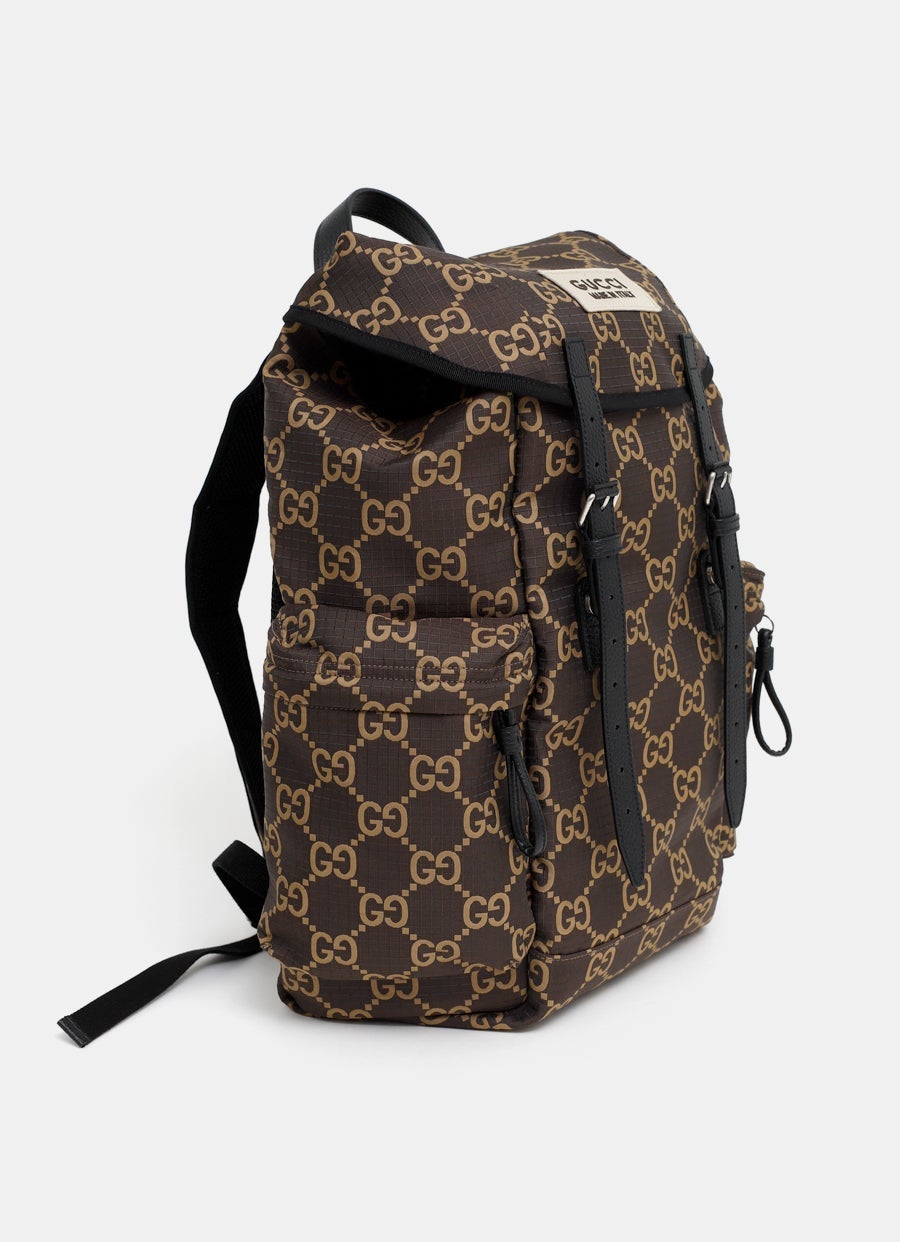 Large GG Polyester Backpack