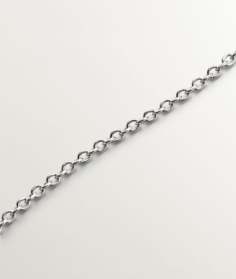Colgante de plata 925 con topacio blanco y orla de zafiros blancos
